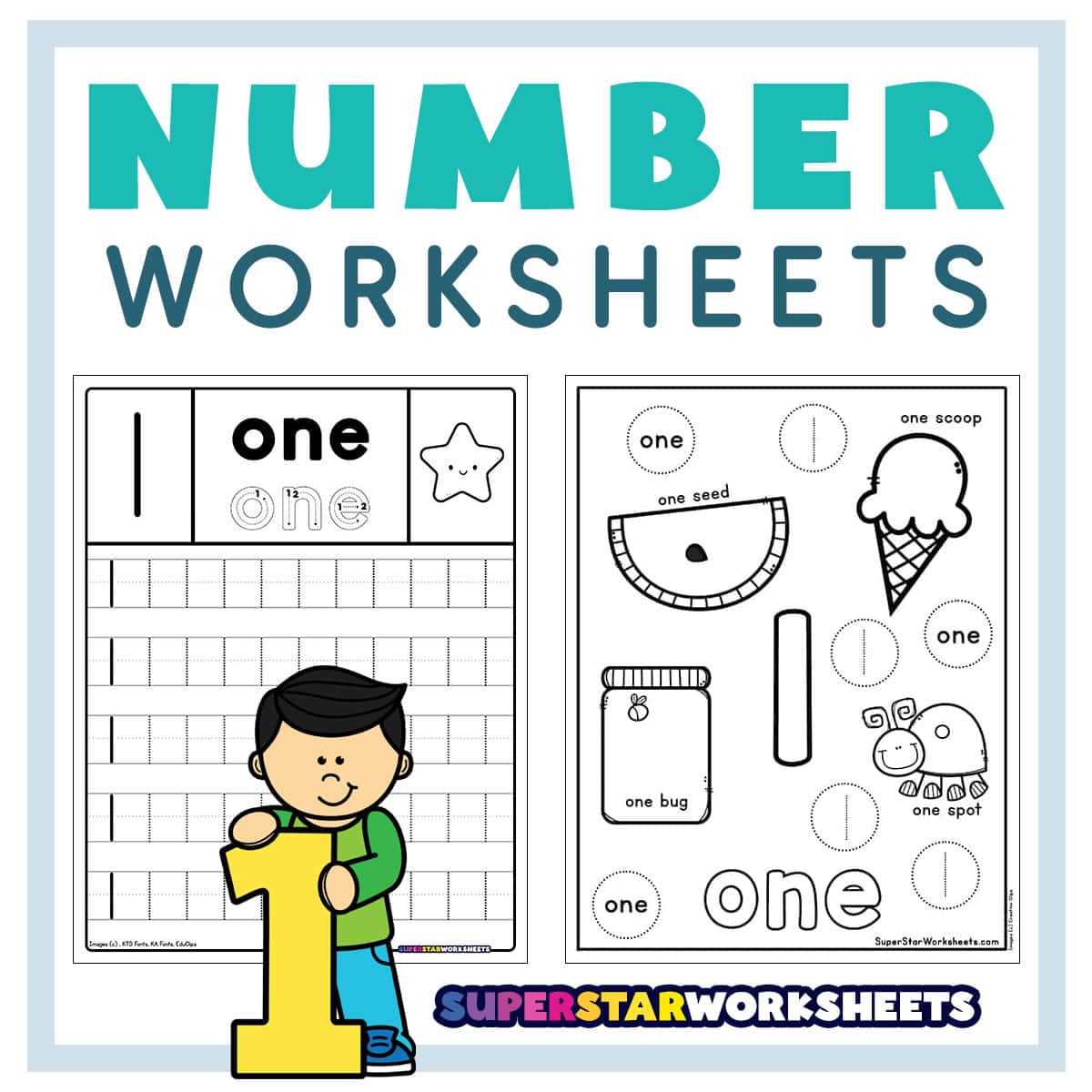 1 printable numbers 1 printable numbers