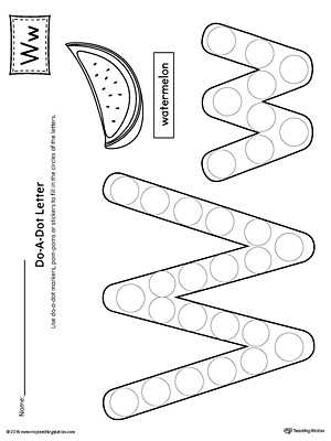 alphabet dot to dot printables