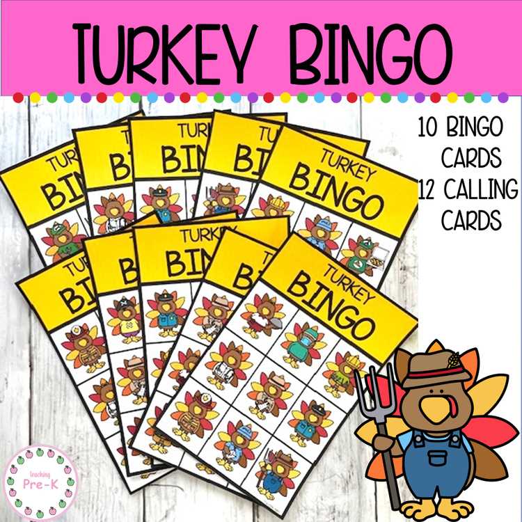 turkey bingo printable turkey bingo printable