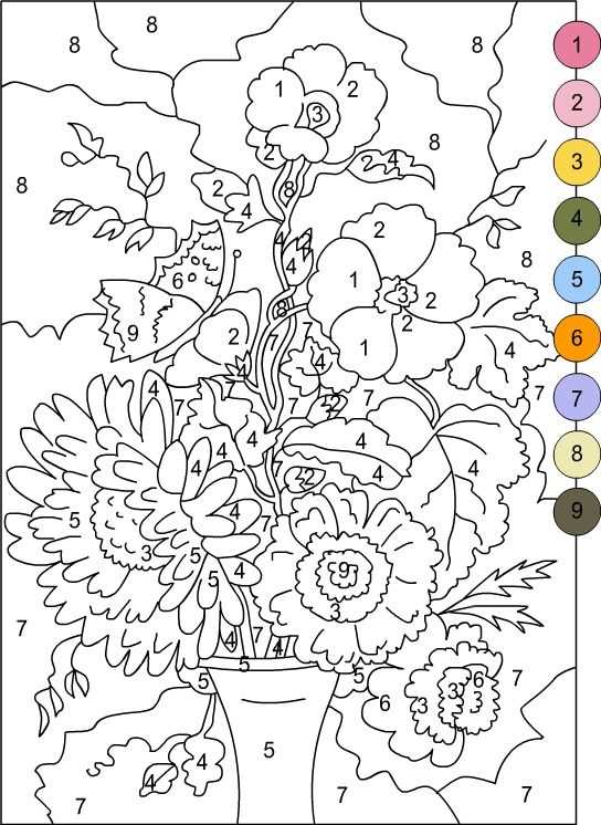free printable coloring pages with numbers free printable coloring pages with numbers