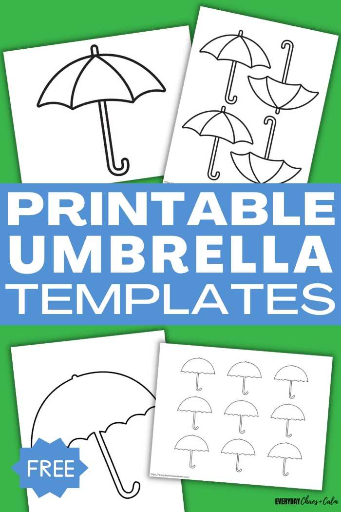 printable umbrella stencils printable umbrella stencils