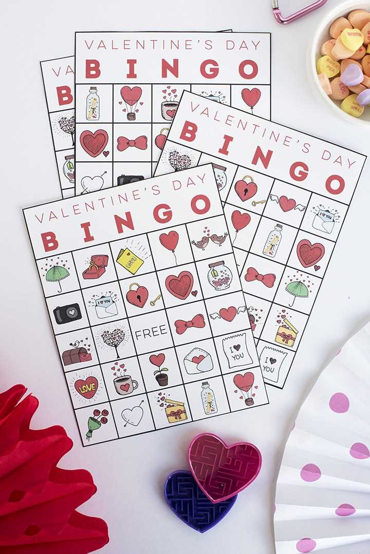 valentine bingo cards free printable valentine bingo cards free printable