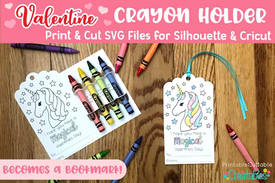valentine crayon printable valentine crayon printable