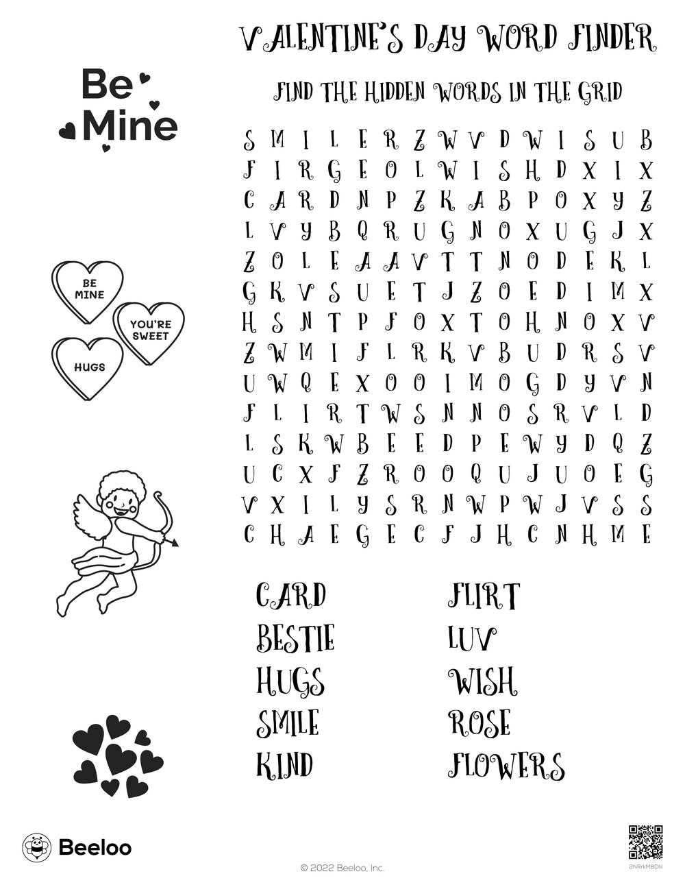 valentine word search free printable valentine word search free printable