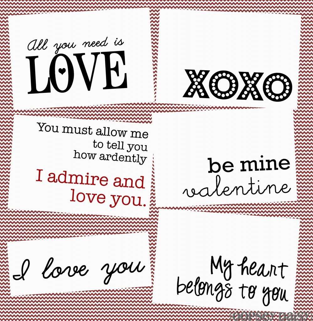 valentines day printables free