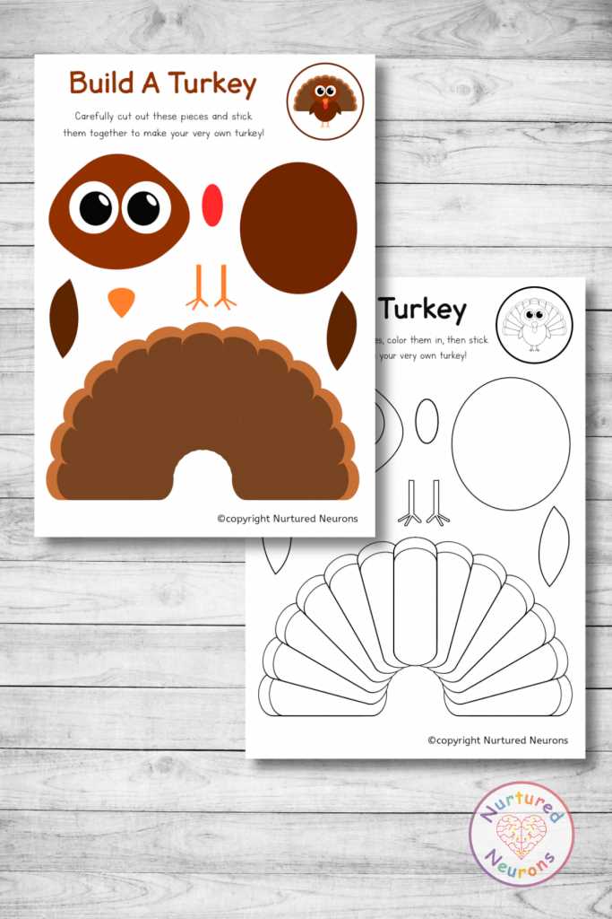 turkey craft printable turkey craft printable