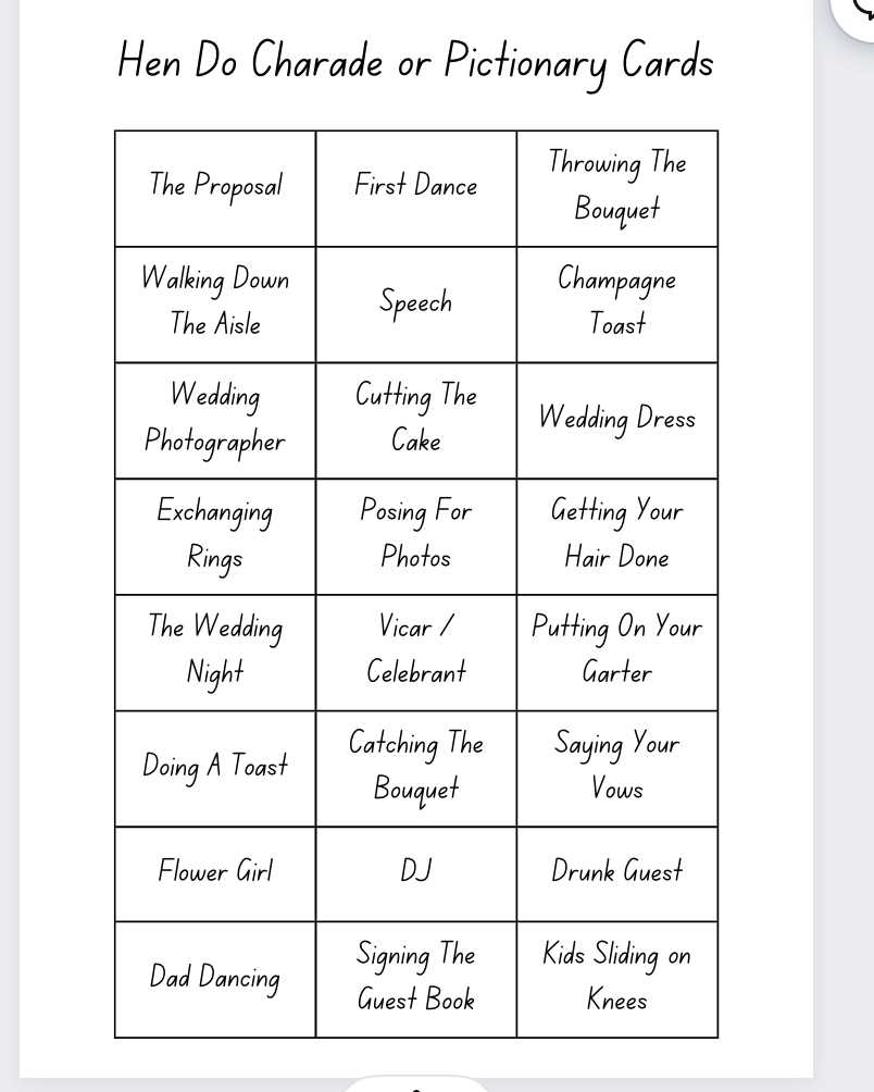 pictionary printable cards pictionary printable cards