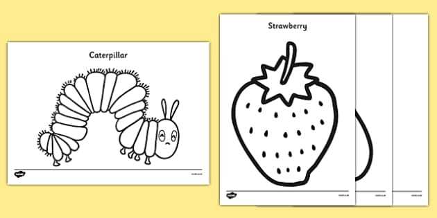 very hungry caterpillar printables free very hungry caterpillar printables free