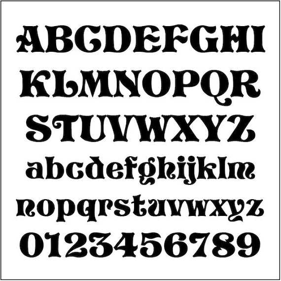 printable fonts letters printable fonts letters