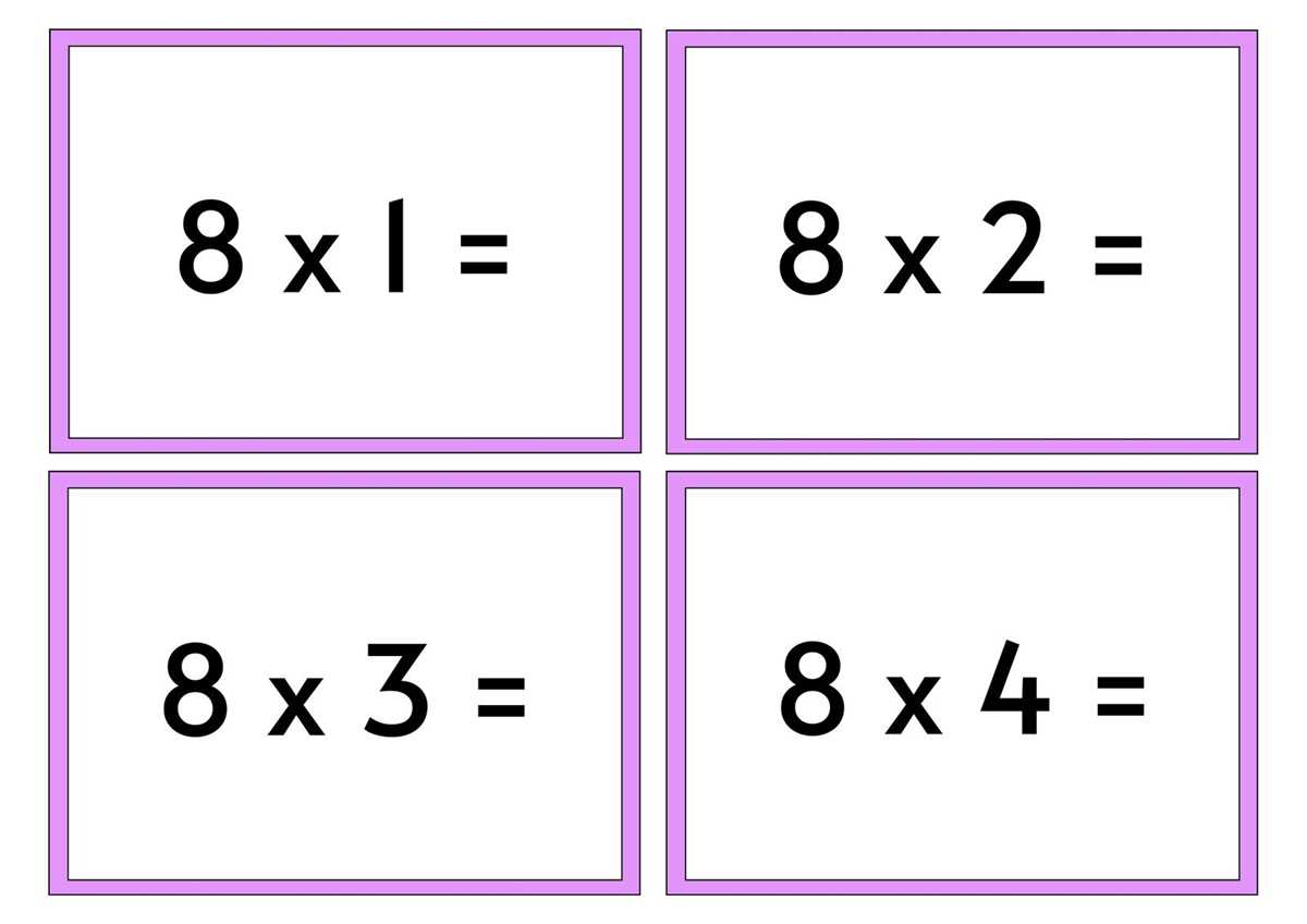 mathematics flashcards printable mathematics flashcards printable
