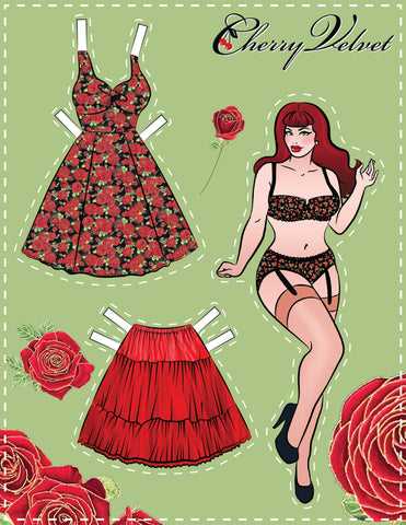 vintage paper dolls printable