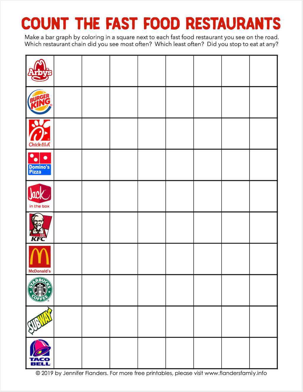 printable road trip