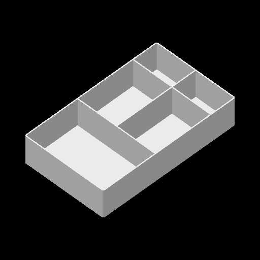 3d printable bins for storage bathroom