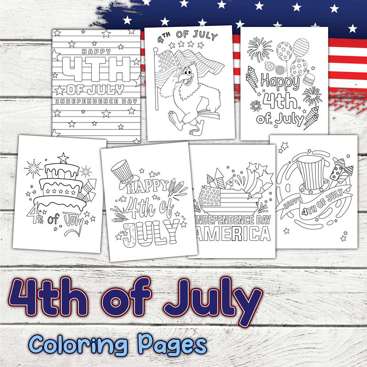 4th of july coloring pages free printable