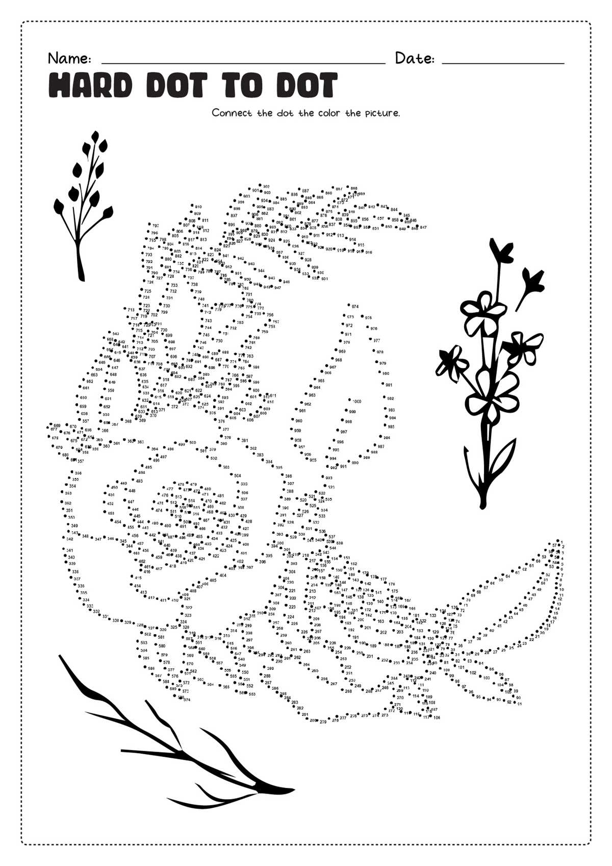 dot to dot difficult printable dot to dot difficult printable