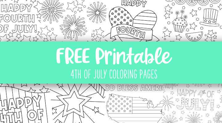 free july 4th printables