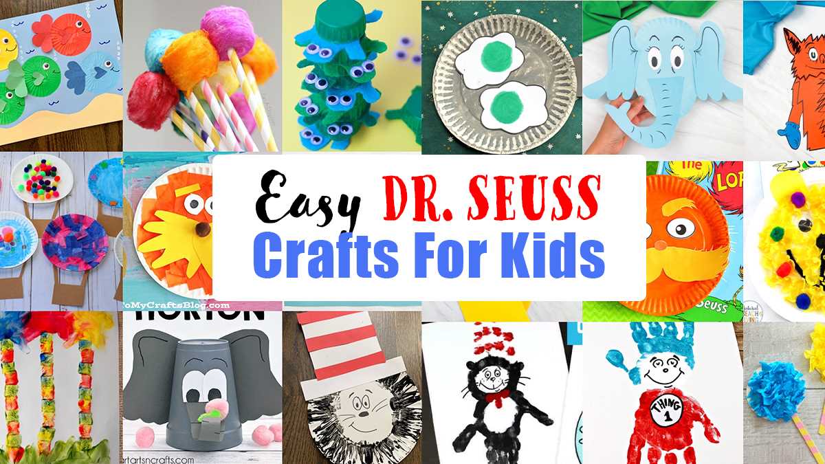 printable dr. seuss crafts