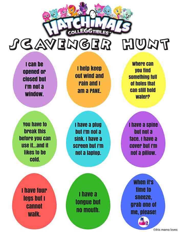 printable egg hunt clues printable egg hunt clues