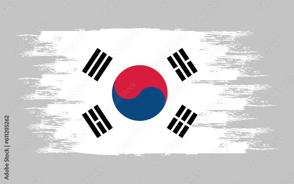 south korea flag printable