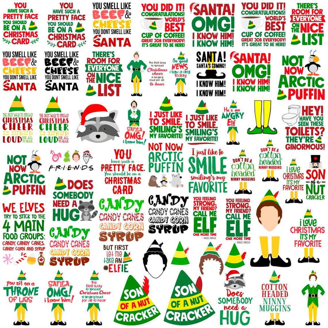 buddy the elf printables