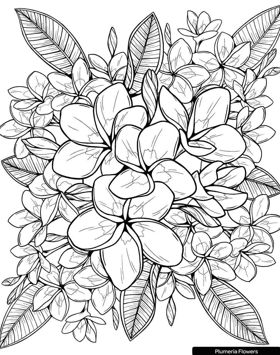printable coloring page flowers printable coloring page flowers