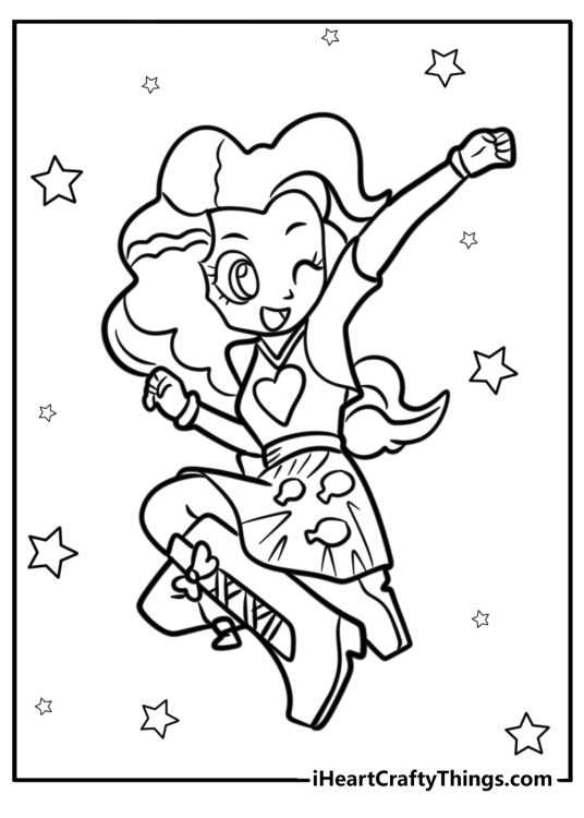 my little pony printable colouring pages
