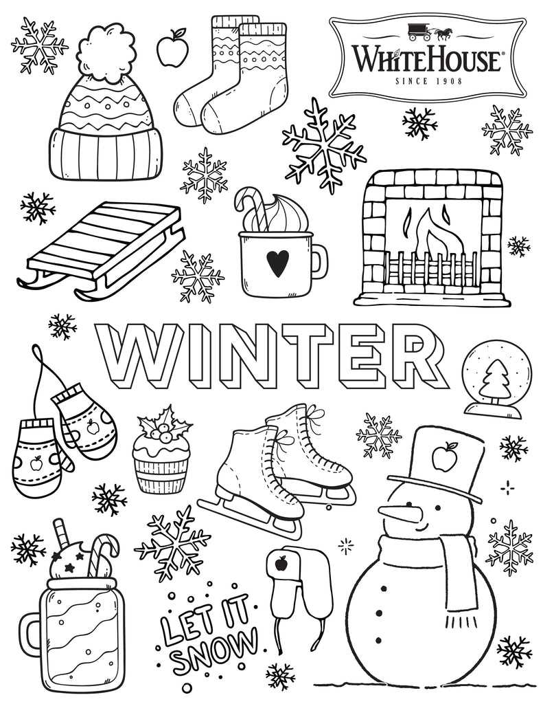 winter color sheets free printable winter color sheets free printable