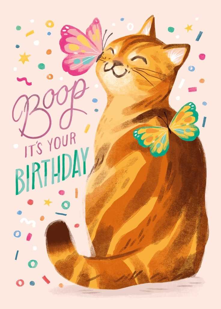 printable cat birthday cards printable cat birthday cards