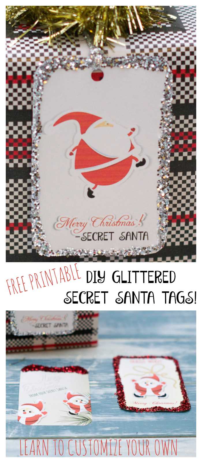 free secret santa printables