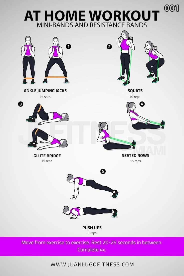 printable stretch band exercises