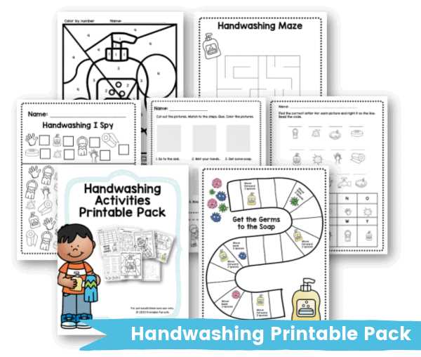 printable hand washing activity sheets printable hand washing activity sheets