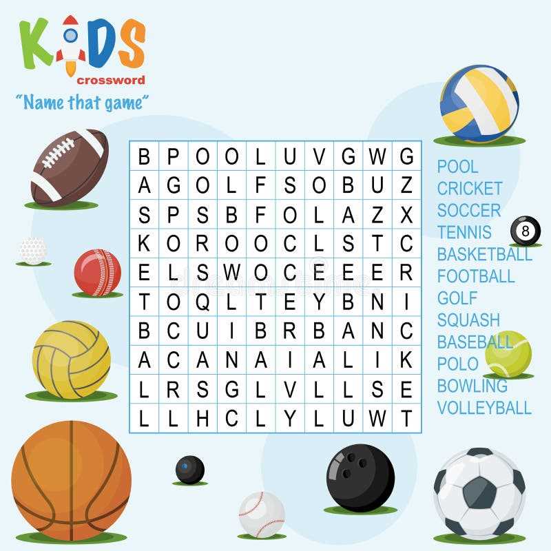 football crossword printable