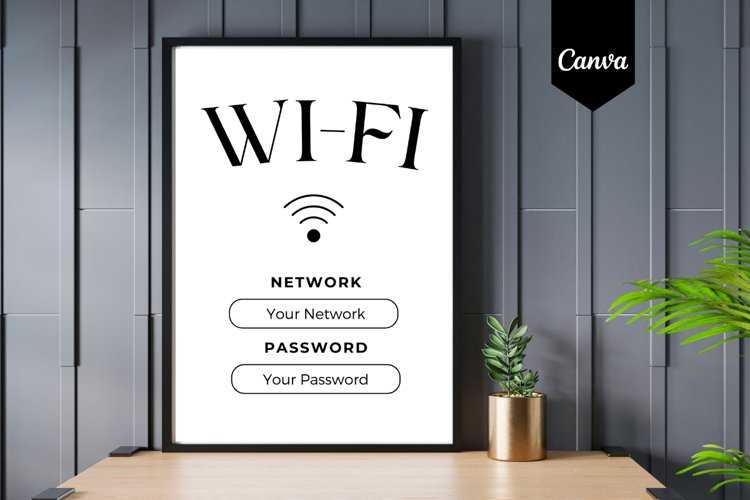wifi password sign free printable wifi password sign free printable