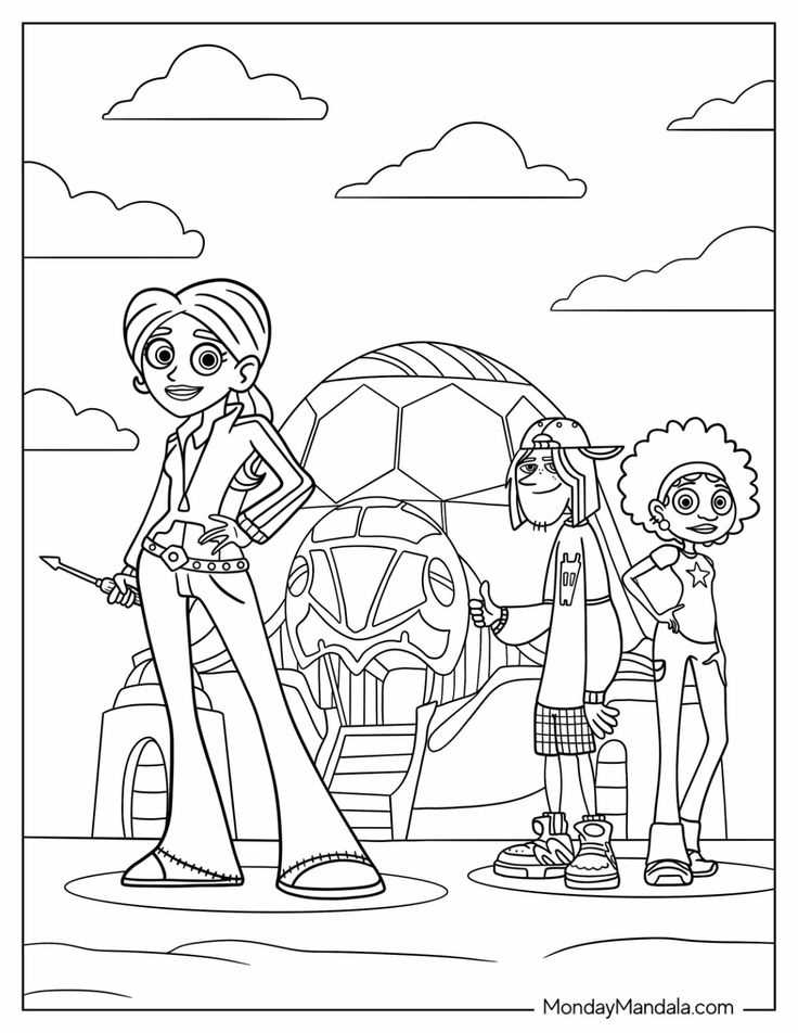 wild kratts printable coloring pages
