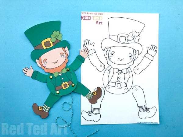 free printable leprechaun printable