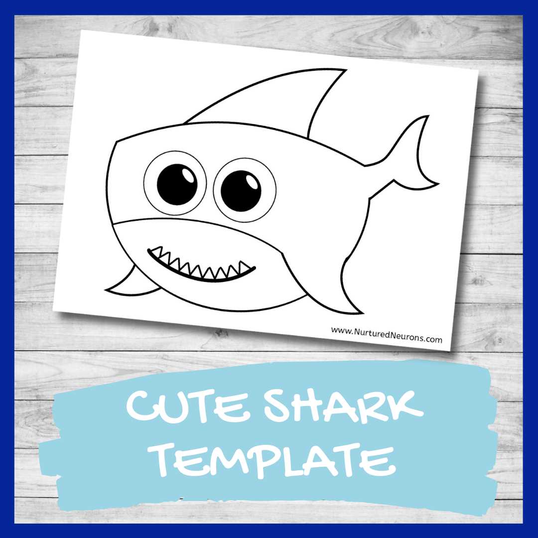 build a shark printable build a shark printable