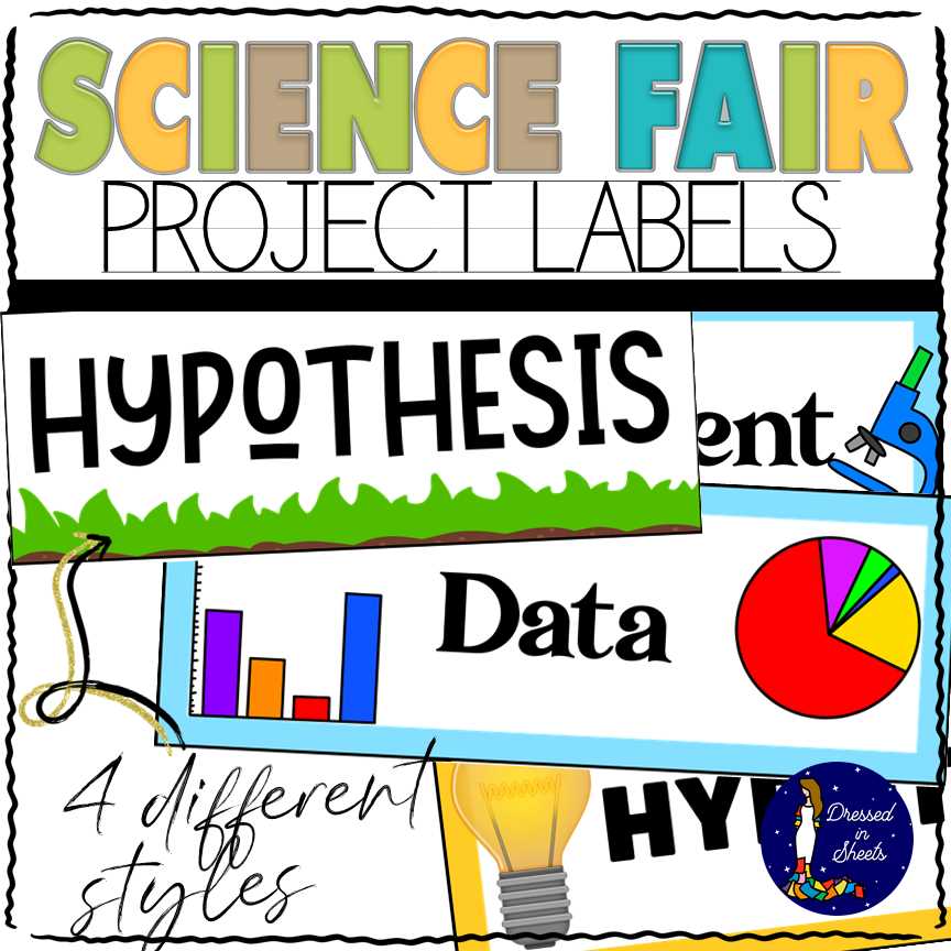 science project labels printable science project labels printable