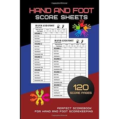 printable hand knee and foot score sheet
