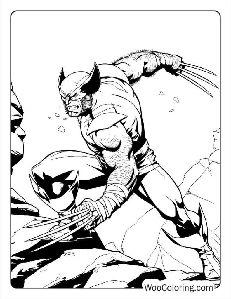 wolverine printable coloring pages wolverine printable coloring pages