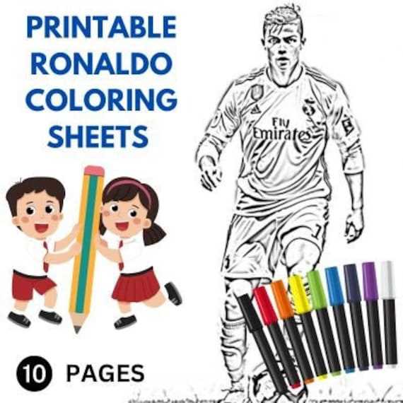 ronaldo coloring pages printable ronaldo coloring pages printable