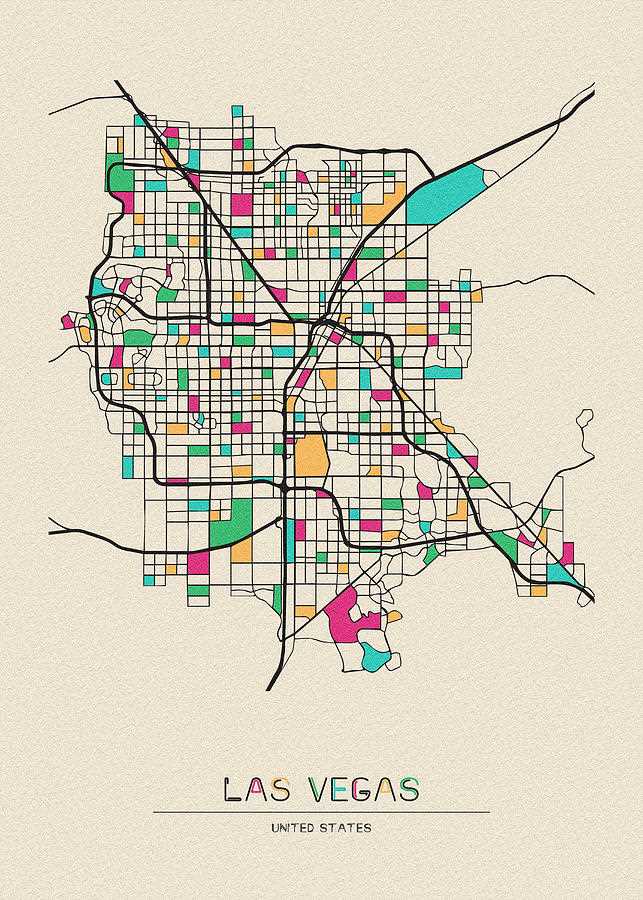 printable vegas map printable vegas map