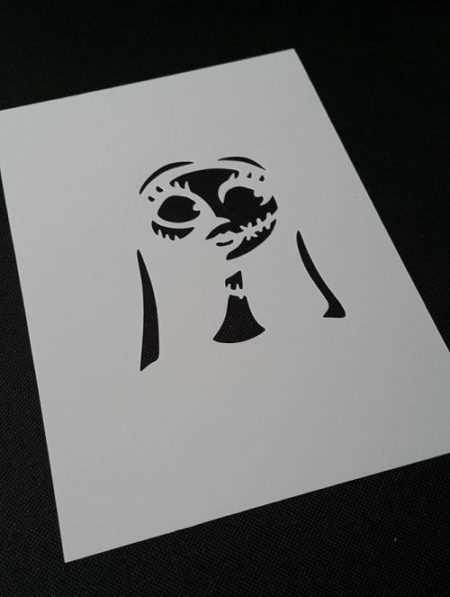 printable sally pumpkin stencil