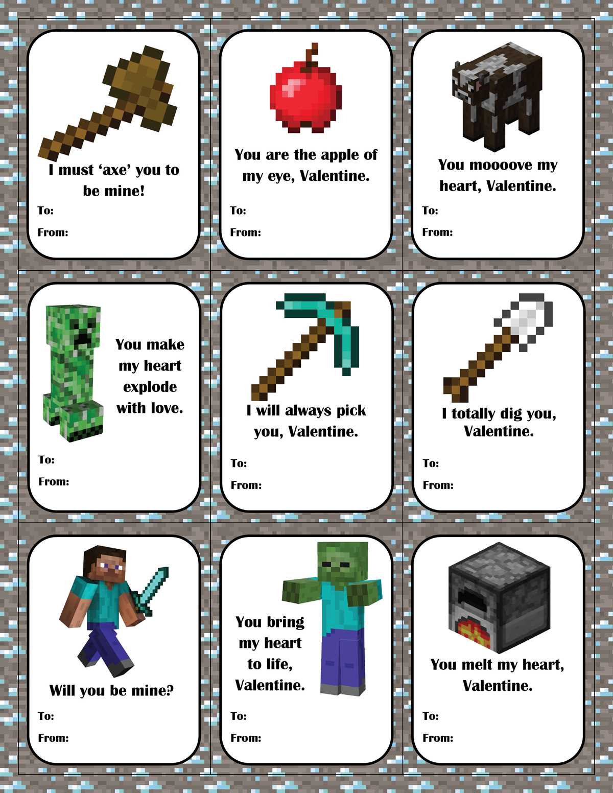 printable minecraft activities printable minecraft activities