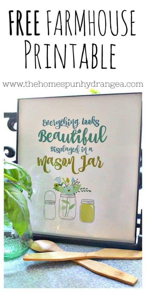 farmhouse printables free