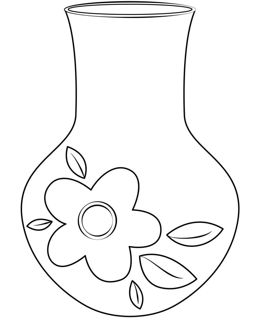vase template printable vase template printable