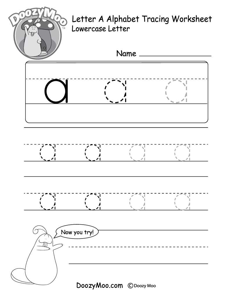 free printable letter a tracing worksheets