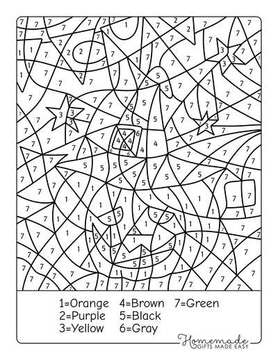 color by number halloween printables color by number halloween printables