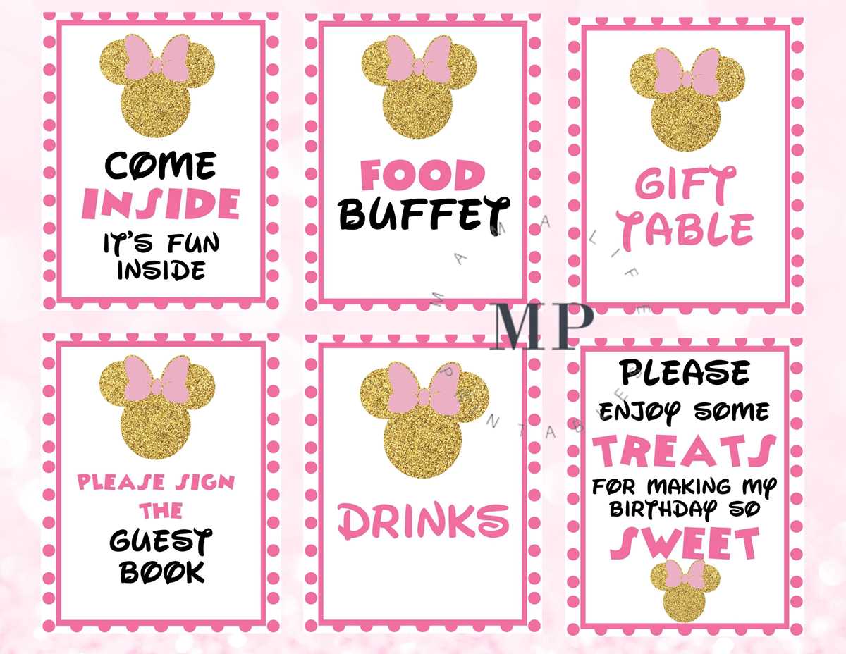 minnie mouse printable