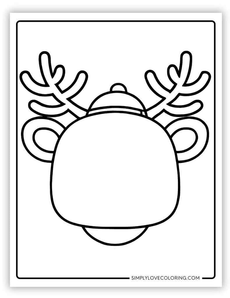 reindeer stencil printable reindeer stencil printable