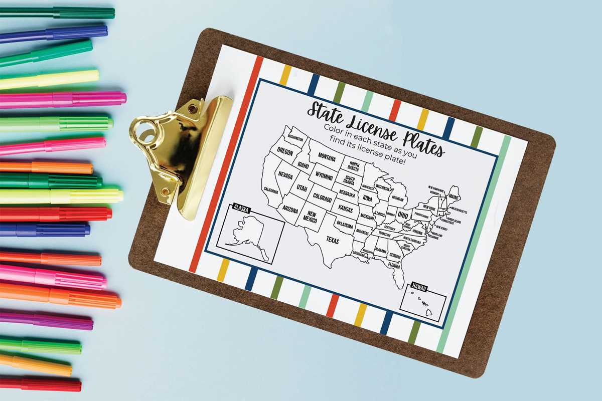 license plate game free printable license plate game free printable